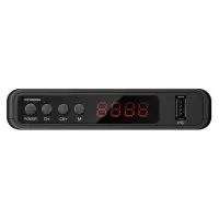 Ресивер DVB-T2 Hyundai H-DVB520 черный