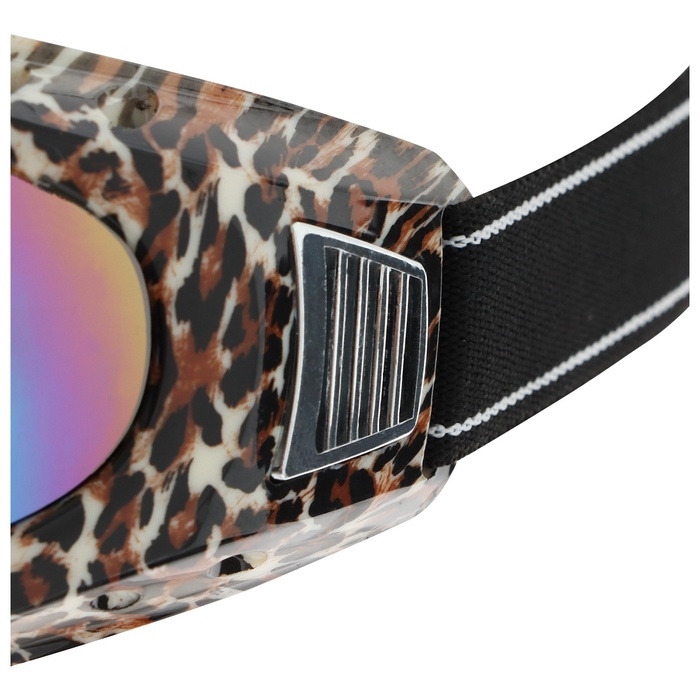 Маска горнолыжная, цвет леопард Маска горнолыжная, цвет леопард