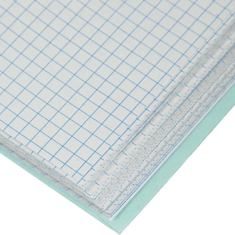 Книга учета амбарная в клетку 96л.обл.плотн.картон г/б