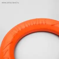 Кольцо &laquo;ДогЛайк&raquo; d=2614, 8-мигранное, малое, d=20 см, оранжевое