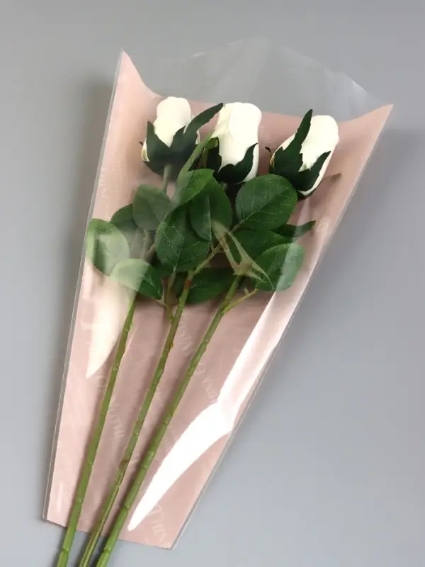 Пакет цветочный Конус, розовый, 28×9×44 см±1 см Пакет цветочный Конус, розовый, 28×9×44 см±1 см