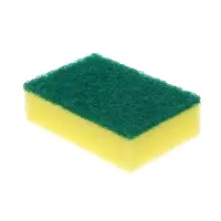 VETTA Дозатор для моющего средства с губкой, пластик, 14x9x11 см, серый