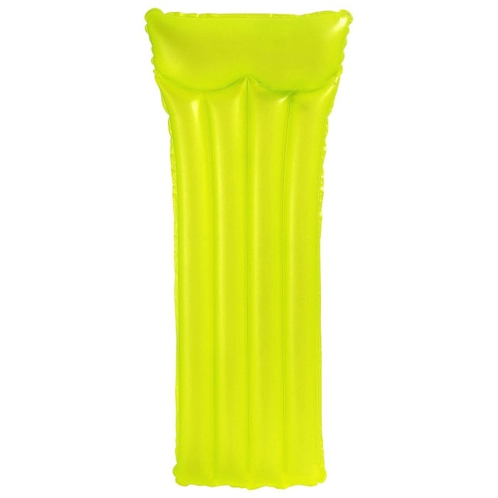 Матрас пляжный «Неон», 183 х 76 см, цвет МИКС, 59717NP INTEX Матрас пляжный «Неон», 183 х 76 см, цвет МИКС, 59717NP INTEX