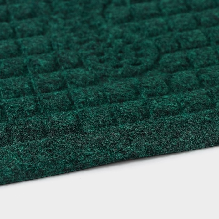 Коврик влаговпитывающий придверный без окантовки Доляна &laquo;Следочки Welcome&raquo;, 40&times;60 см, цвет МИКС