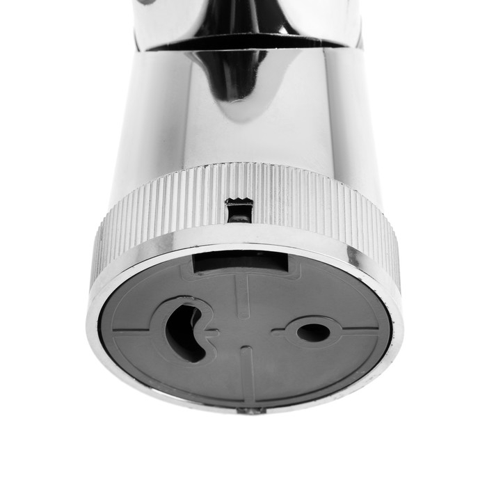 Держатель для душевой лейки ZEIN Z71, поворотный, закругленной формы, пластик, хром Держатель для душевой лейки ZEIN Z71, поворотный, закругленной формы, пластик, хром