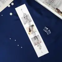 Аксессуар для волос &laquo;Джуди&raquo;, цветник, 26 см, серебро