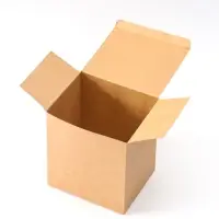 Коробка складная крафт 14,6х12,1х16,2 см