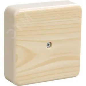 Коробка клеммная 75х75х20 сосна IP20 КМ41212-04