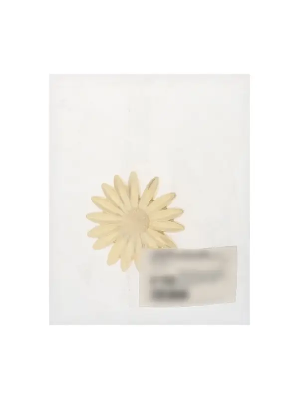 Ручка-кнопка CAPPIO PRO &laquo;Ромашка&raquo; 52&times;52 мм, цвет золото