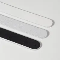 Набор пилок для ногтей, прямых, 100/180, 180/200, 200/240 грит, 18 см, 3 шт.