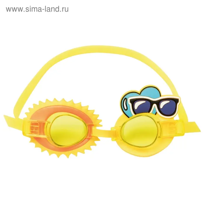 Очки для плавания Character Goggles, от 3 лет, цвет МИКС, 21080 Bestway