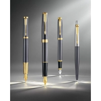 Ручка перьевая Parker IM Grey GT 0,8мм,синий, подарочная коробка, 2213776