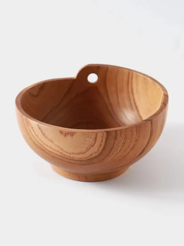 Миска, 15&times;15&times;7 см, тиковое дерево