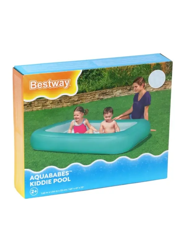 Бассейн надувной Bestway 51115, 165&times;104&times;25 см, с надувным дном, от 2 лет