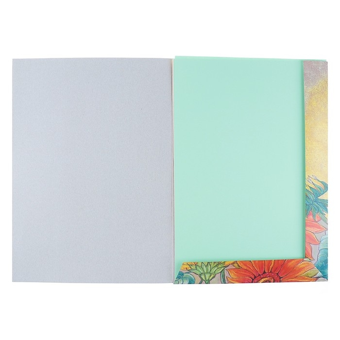 Папка для пастели А3, 8 листов, 4 цвета  Папка для пастели А3, 8 листов, 4 цвета "Страна чудес. Пугало", блок 160 г/м²