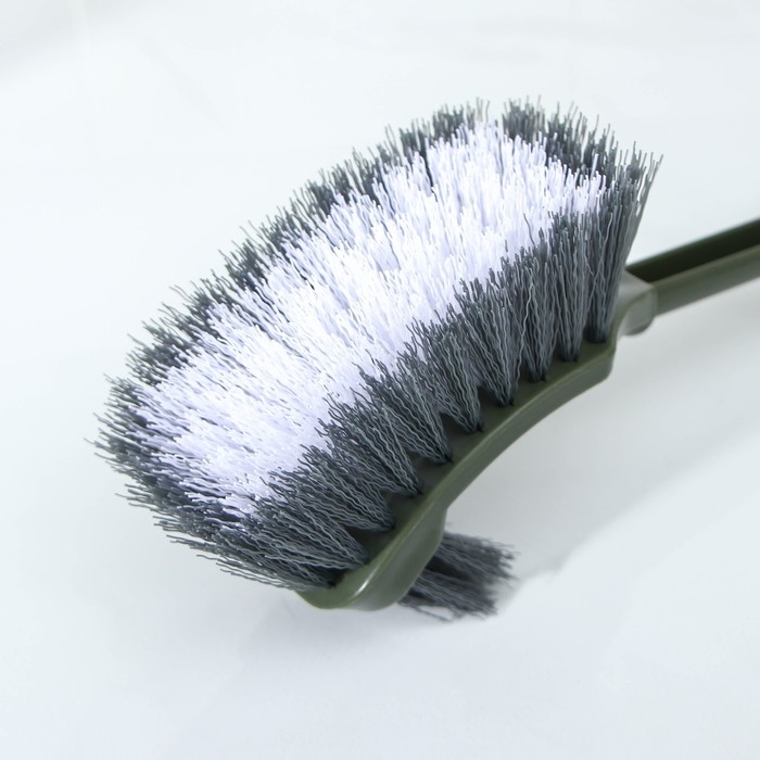 Щётка для уборки двойная Доляна, 49 см, цвет МИКС Щётка для уборки двойная Доляна, 49 см, цвет МИКС