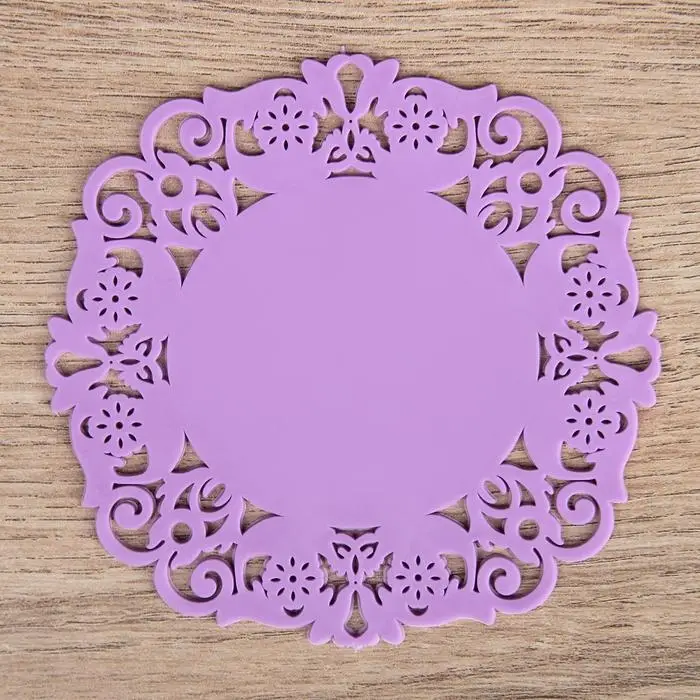 Набор подставок под горячее «Чаепитие», 4 шт, 10 см, цвет МИКС Набор подставок под горячее «Чаепитие», 4 шт, 10 см, цвет МИКС