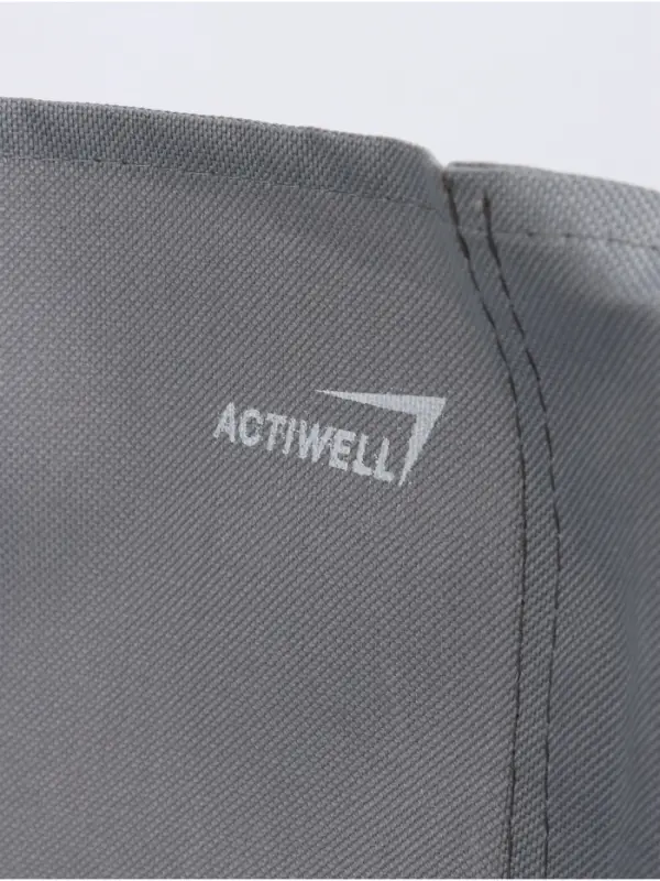 Стул туристический складной ACTIWELL, 42&times;31&times;66.5 см, со спинкой, до 100 кг, МИКС