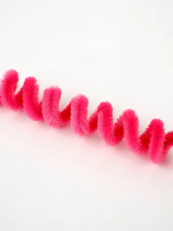 Синельная проволока набор 50 шт., розовая, 30 см