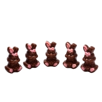 Шоколадные фигурки "Пасхальные кролики", 60 г Шоколадные фигурки "Пасхальные кролики", 60 г