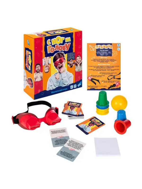 Настольная игра Dream Makers &laquo;С ног на голову&raquo;, 6+