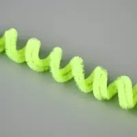 Синельная проволока набор 50 шт., зелёный неон, 30 см