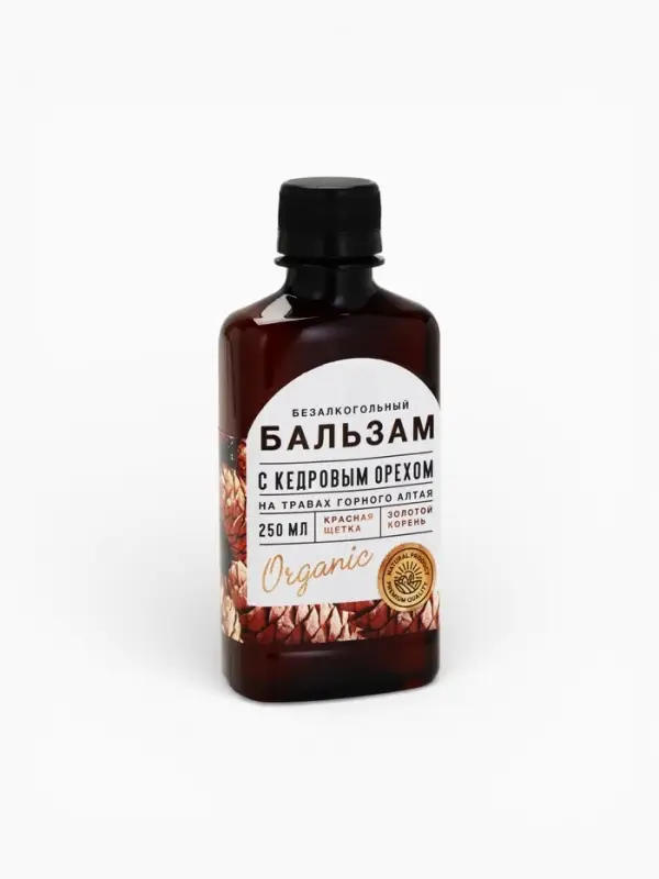 Бальзам безалкогольный &laquo;С кедровым орехом&raquo;, 250 мл