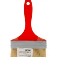 Кисть плоская ЛОМ промо, искусственная щетина, пластиковая рукоятка, 5", 125 мм