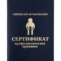 Прививочный сертификат, набор 2 шт.