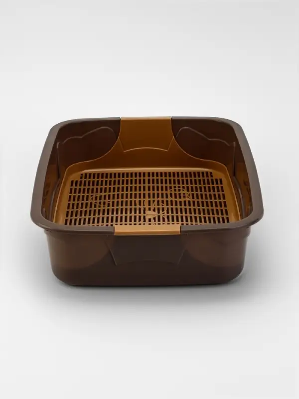 Туалет с сеткой, 44&times;33&times;11.5 см, капучино