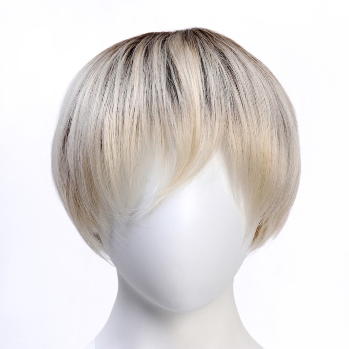 Парик искусственный, с чёлкой, имитация кожи, 16 см, 160 гр, цвет русый/блонд(#SHT8/SHT60A) Парик искусственный, с чёлкой, имитация кожи, 16 см, 160 гр, цвет русый/блонд(#SHT8/SHT60A)