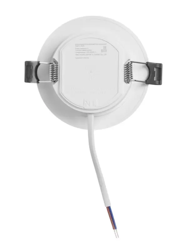 Светильник встраиваемый &laquo;Даунлайт&raquo;, светодиодный, 5 Вт, 6500K, 475 Лм, 220 В, 90&times;25 мм, круглый, белый