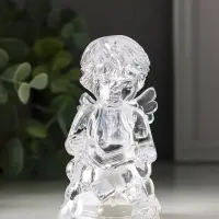 Фигура светодиодная &laquo;Ангел&raquo;, 8.5&times;4.5 см, от батареек 3хAG10, RGB