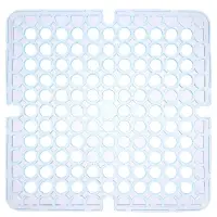 Коврик в раковину противоскользящий тм VETTA Кругляш, 27,5х27,5см, ПВХ, 4 цвета