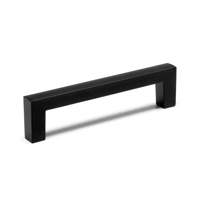 Ручка-скоба CAPPIO SQUARE2 RSC007, алюминий, м/о 96 мм, цвет черный, 4 шт.