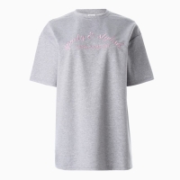 Футболка женская MINAKU OVERSIZE FIT: SPORTY & STYLISH цвет светло-серый, р-р 44