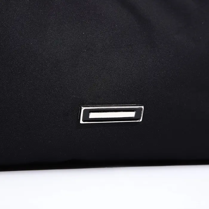 Сумка женская кросс-боди на молнии, 31&times;7&times;13 см, чёрная