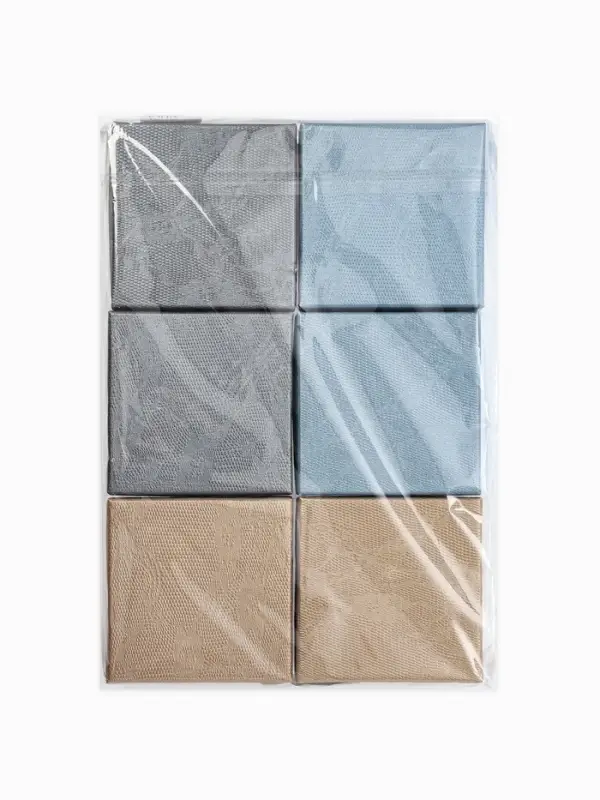 Набор коробочек подарочных 6 шт. под браслет/часы &laquo;Животный принт&raquo;, 8.5&times;9 см, цвет МИКС