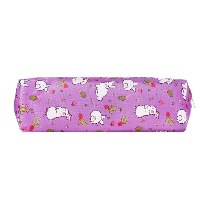 Пенал школьный «Кролики», на молнии, МИКС Пенал школьный «Кролики», на молнии, МИКС