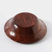 Чаша &laquo;Тарталетка&raquo;, 16&times;16&times;5 см, дерево шишам