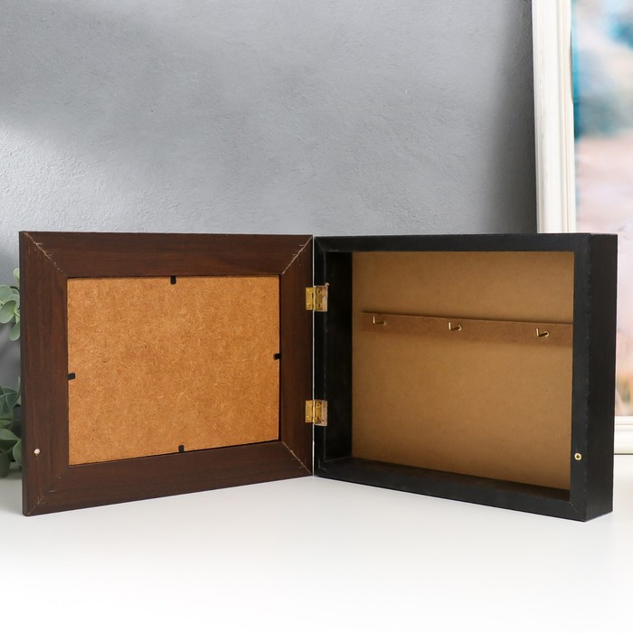 Ключница Ключница "home 05" венге 19х24 см МИКС