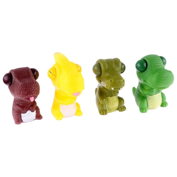 Мялка пучеглазик «Динозавр», виды МИКС Мялка пучеглазик «Динозавр», виды МИКС