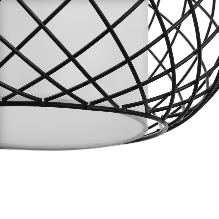 Светильник BayerLux 1398/1BK E27 40Вт черный 40х40х23 см