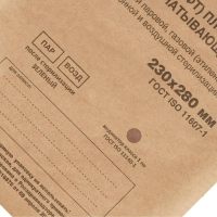 Крафт-пакет для стерилизации 230 х 280 мм самокл. 100 шт/уп Террамед