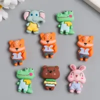 Декор для творчества пластик "Зверушка" МИКС 1,5х3 см Декор для творчества пластик "Зверушка" МИКС 1,5х3 см