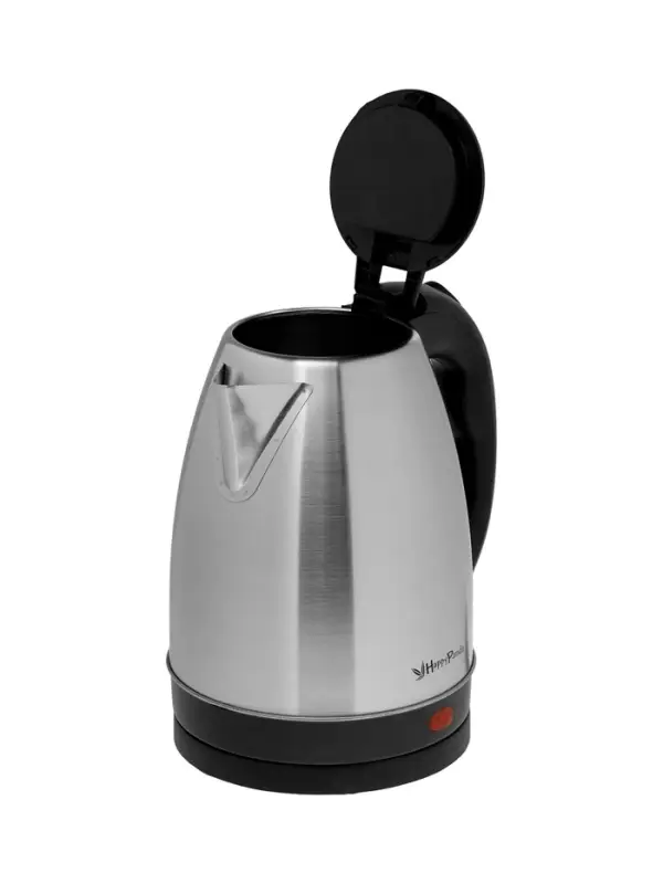 Чайник электрический Happy panda HP-2134, металл, 1.8 л, 1800 Вт, серый