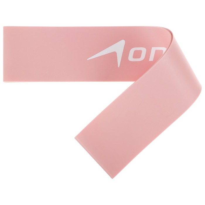 Фитнес-резинка ONLYTOP, 30х5х0,12 см, нагрузка 15 кг, цвет пудровый Фитнес-резинка ONLYTOP, 30х5х0,12 см, нагрузка 15 кг, цвет пудровый