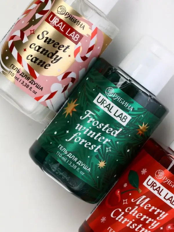 У_Winter Melody Набор в треугольной HNY, 3 геля для душа по 100 мл (10872543) У_Winter Melody Набор в треугольной HNY, 3 геля для душа по 100 мл (10872543)