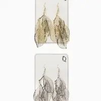 Серьги висячие &laquo;Шелест&raquo;, листопад, цвет МИКС, 9.8 см