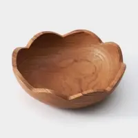 Тарелка, 17&times;17&times;5 см, тиковое дерево